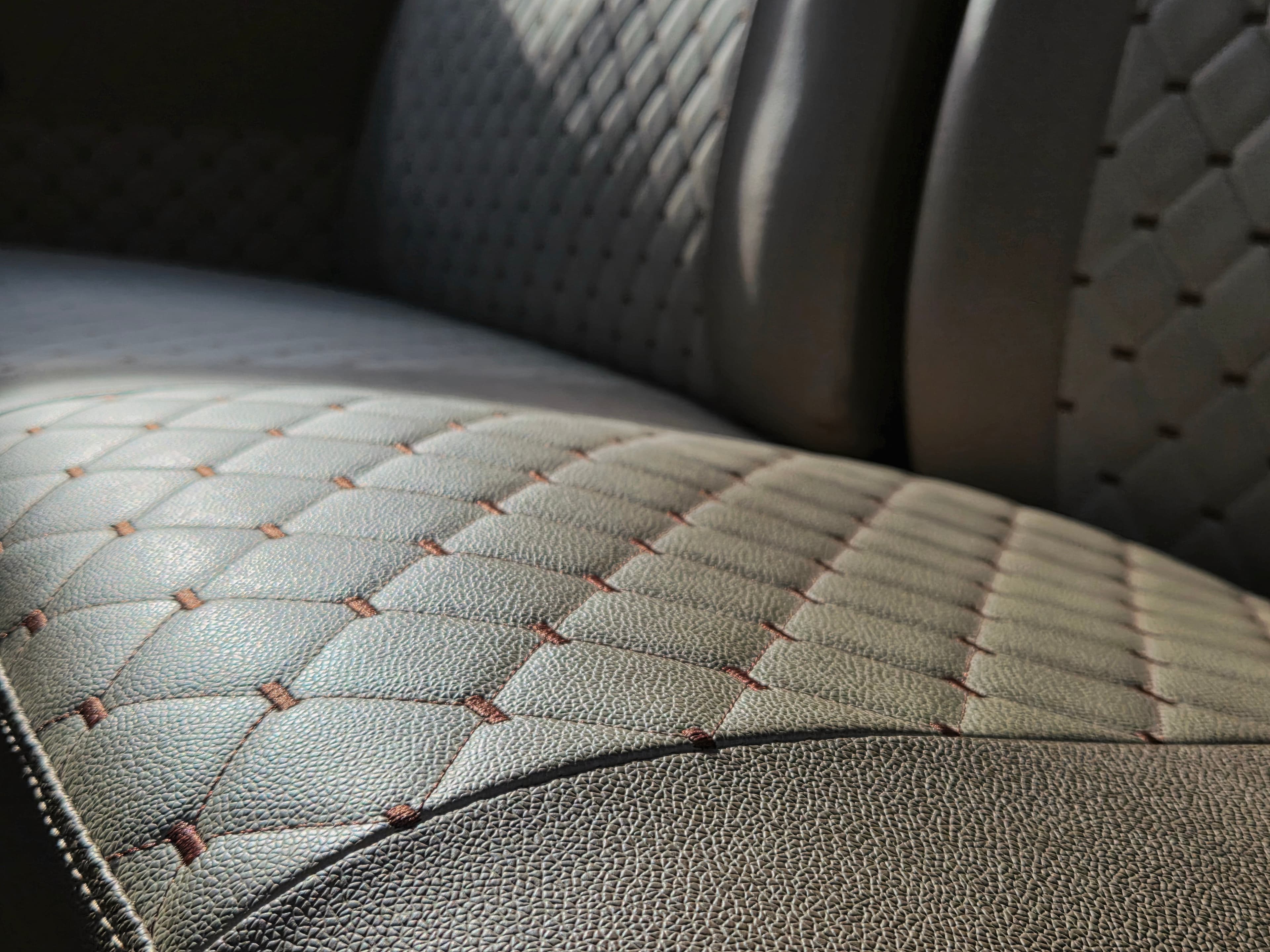 Classic VW Bully T2 in great condition in green and beige.