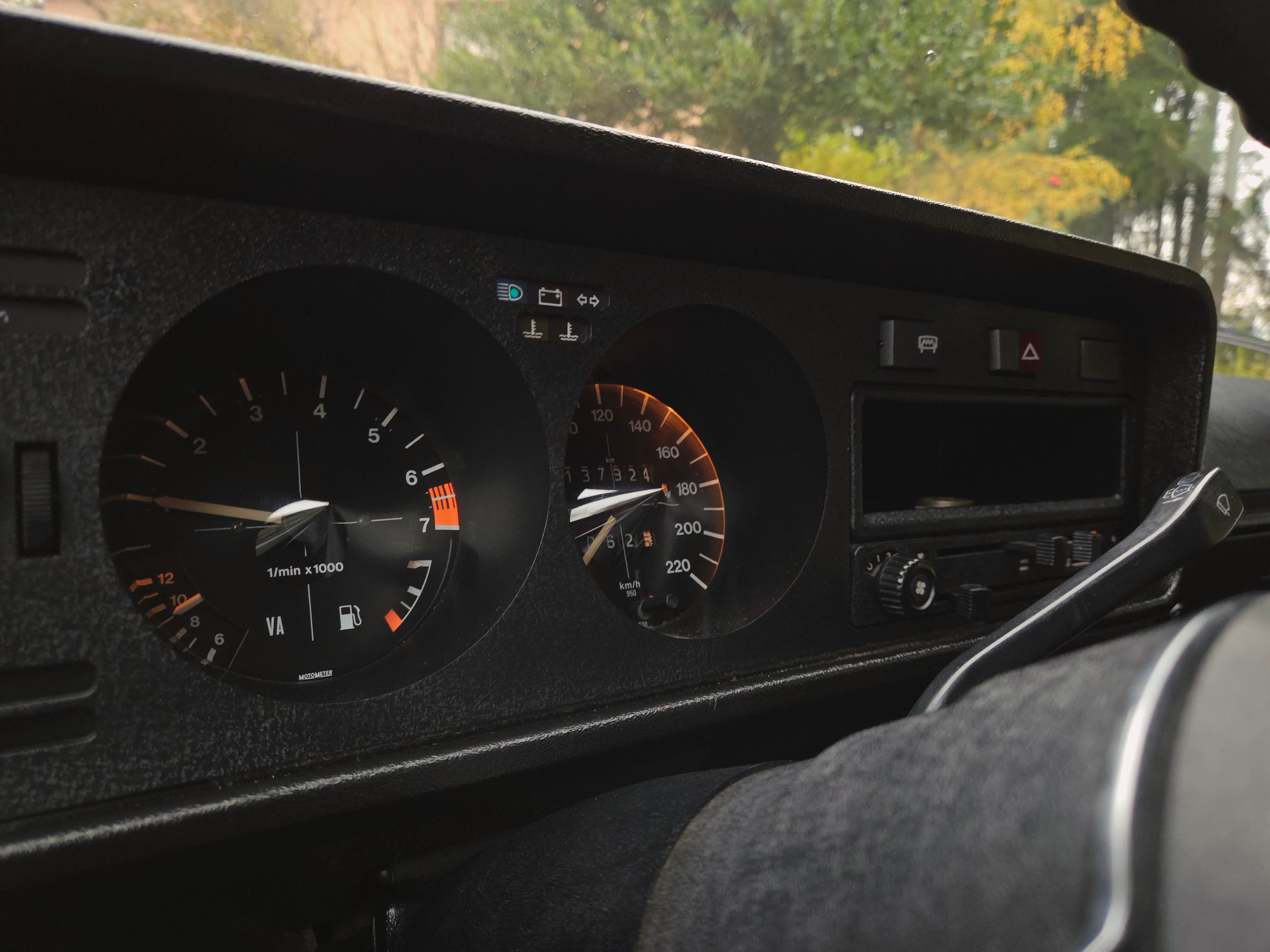 Classic VW Golf 1 GTI in Alpine White with sport wheels