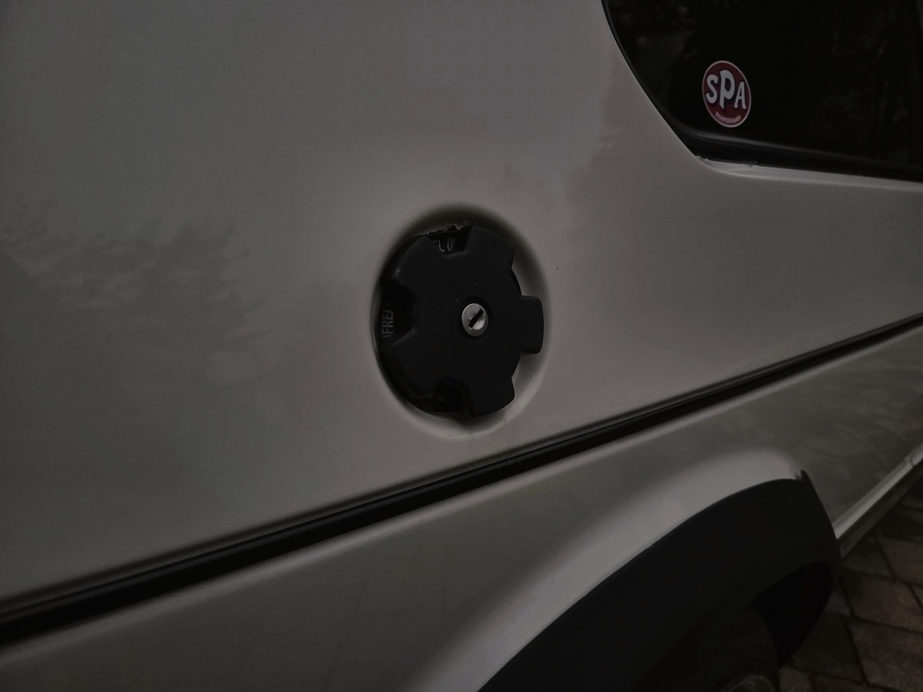 Classic VW Golf 1 GTI in Alpine White with sport wheels